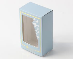 Blue PVC Window Product Packing Box