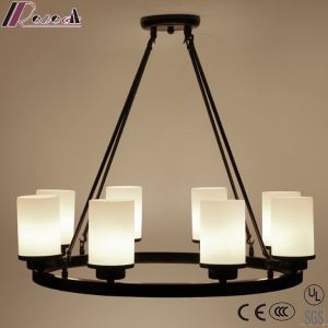 Modern Designer White Glss Black Metal Frame LED 3/6/8 Light Pendant Lighting /hanging Lamps