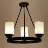 Modern Designer White Glss Black Metal Frame LED 3/6/8 Light Pendant Lighting /hanging Lamps