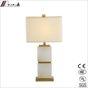 Modern Designer Decorative White Fabric Shade Table Lamps for Living Room