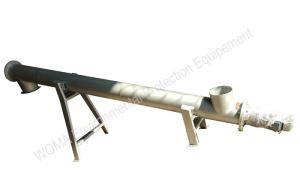 High Quality Mini Shaftless Screw Conveyor Small Type Inclined Shaftless Spiral Screw Feeder Conveyor System For Sale