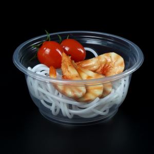 Microwavable Save Clear Plastic Packaging Bowl