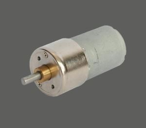 GM27A370 Small Bymicro Brushes 12V Micro Dc Gear Motor with 27 Mm Metal Spur Gearbox