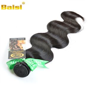 Unprocessed Baisi Hair Products Natural Brown Color Brazilian VIRGIN Hair Body Wave 100% Cheap Human Hair Weaves Sexy Body Wavy