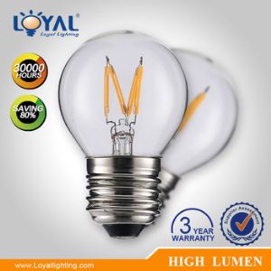 High Lumen 2700-6500K PF>0.9 RA>80 IP20 Indoor A30 E27 2W LED Filament Bulb Lamp