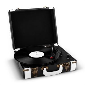 Portable Vinyl Record Player, Best Turntable Player for sale, Bluetooth and USB Suitcase Turntable