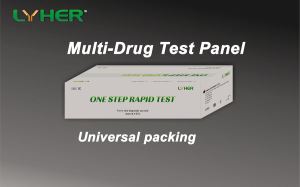 Multi-drug One Step 5 6 10 12 Drug Screen Test Panel Rapid Test Diagnostic Kit Accurate CE Mark