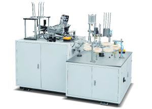 Full Automatic Double Wall Cups Outside Sleeve Packing Machine for High Quality Ripple Cups,milk Tea Cup in Rui An Zhejiang Province