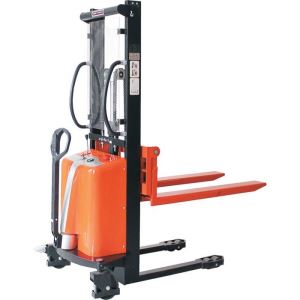 Fork-over or Straddle Semi Electric Stacker with Fixed or Adjustable forks