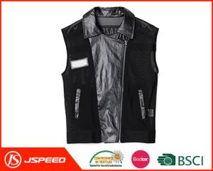 2017 Fancy New Design Leather Vest Made in China