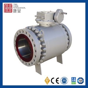 API Standard Fire Safe Design 3 Piece 6 Inch Forged Steel Trunnion Mounted Ball Valve