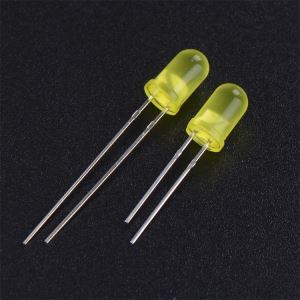 5mm Yellow Diffused LED Diode