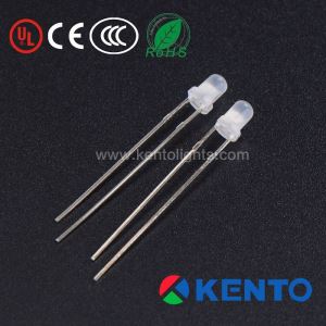 3mm Round Top White Diffused White LED Diode