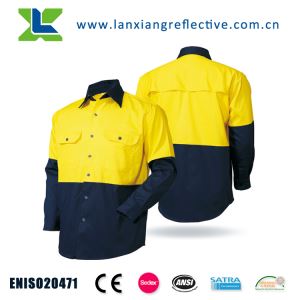 Long Sleeve Safety Work Shirt