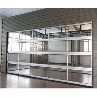 New Automatic Motorised Residential Overhead Sectional Transparent Garage Doors