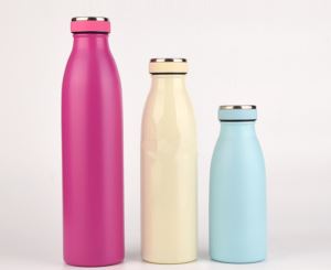 500ml Milk Shap Stainless Steel Double Wall Insulated Bottle