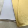 Gold Color Aluminum Foil Backed Paper Foil For Chocolate Wrapping Sheet Size In 4x4 In
