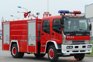 6000L Middle Size Water Tanker/foam Tanker Fire Truck