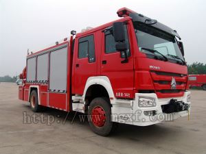 Middle Size Rescue Emergency Fire Truck