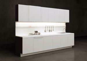 Modern Paited Lacquer Kitchen Cabinet