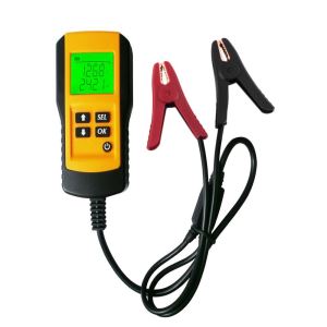 Digital 12V Car Battery Tester Automotive Battery Load Tester And Analyzer Of Battery Life Percentage,Voltage, Resistance And CCA Value For Flood, Gel, AGM, Deep Cycle Battery