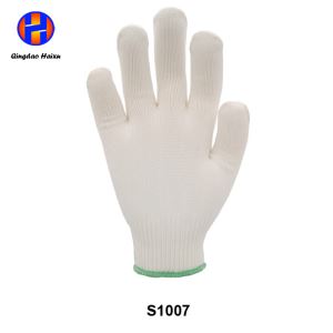 10 Gauge White Nylon Gloves