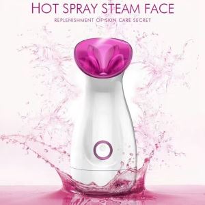 W020 Nano Ionic Warm Mist Facial Steamer Personal Sauna - Spa Moisturizing Salon Skin Care Pores Cleanse Hot Mist Face Sprayer