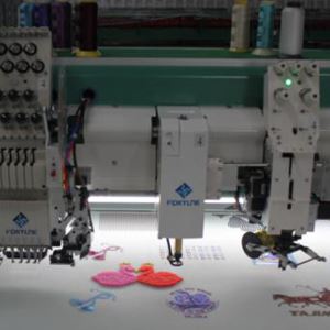 Mixed Function Embroidery Machine Suitable for Flat and Chenille Sequins Dribbling