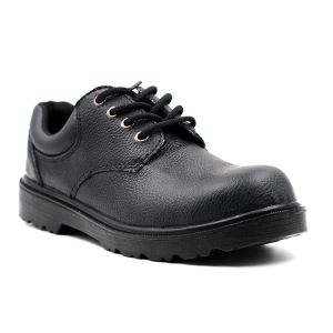 Best Low Cut Lightweight Embossed Leather Upper Single-density PU Outsole Mens Steel Toe Boots Security Guard Shoes Store