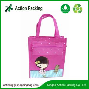 PP Non Woven Tote Bags with Zipper