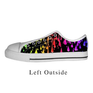 Custom Abstract Pattern Canvas Shoes Cool Shoe Designs Comfortable Sneakers