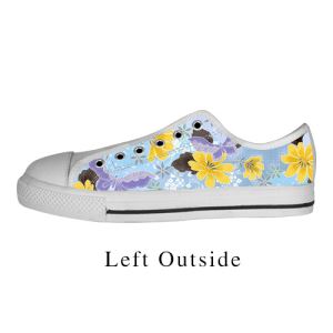 Custom Canvas Shoes Abstract Pattern Custom Design Sneakers