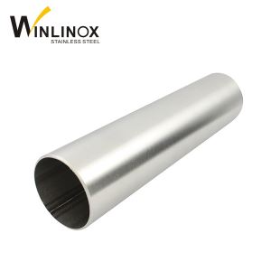 Inox Brush Polished ASTM A554 304 316 430 Stainless Steel Tube