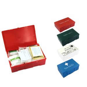 Standard DIN13164 First Aid Kits with Plastic Box for Car Emergency Using