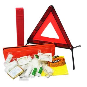 DIN13164 Vehicle Germany First Aid Kit with Safety Vest and Warning Triangular