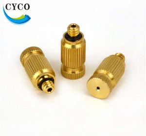Anti dripping Chemical Spraying Hollow Cone Micro Misting Nozzles for Sprayers