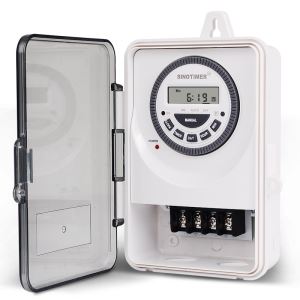 TM619W IP55 Weatherproof Programmable Electronic Automatic Timer Switch Used in Out&indoor with Countdown Function