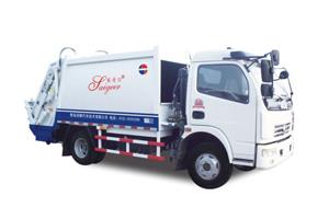 CE Certificate Airconditional Compression Garbage Truck