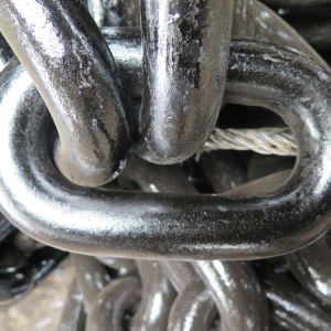 Chainbitumen Black Coated R3S/ R4 Open Link Anchor Chain