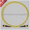 Flexible 12-fibers MPO-MPO Singlemode OS2 Fiber Optic Low Smoke Zero Halogen Round Cable