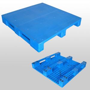 Clean Easy 3 Runners Plastic Pallet With Steel Tube Reinfiorced