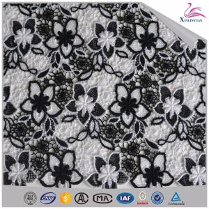 Multi-color Chemical Embroidery Fabric For Dress