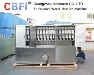 5 Tons Large Stainless Steel Directly Cooling Cube Ice Machine