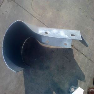 Fish Tail End Section for Galvanized Highway Guardrail Used