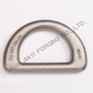 50 Ton 42CrMo Low Alloy Steel Forged Container D Ring for Ship With GL Approved