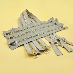 Separating Zipper Heavy Duty Metal Open Ended Two Way High Quality 5# Zipper for Clothing Zips