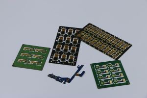 4layer FR4 and Polyimide Hasl Finishing Rigid Flex Prototype PCB Board for Electronics with Green Solder Mask