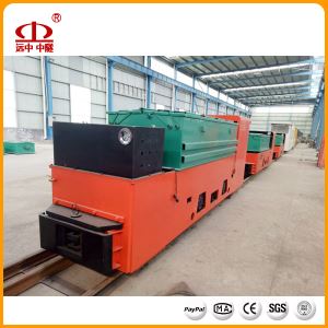 China Railroad Narrow Gauge 25t Tunnel Battery Powered Electric Locomotive for Tunnelling Traction and TBM Back-up Towing Equipment