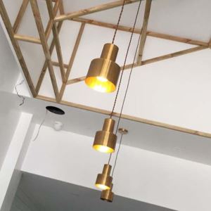 Mini Post Modern Metal Pendant Light Industrial Vintage Edison Hanging Pendant Lamp Shade