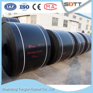ISO Certificated China Supplier High Quality Designed EP Rubber Conveyor Belt for Cement/quarry/power Plant